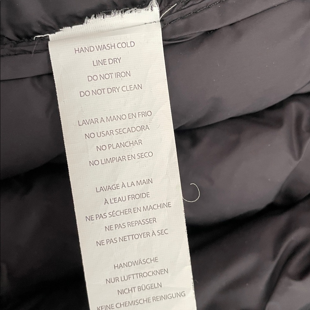 Fabletics Down Lightweight Puffer Jacket Black Wi… - image 7